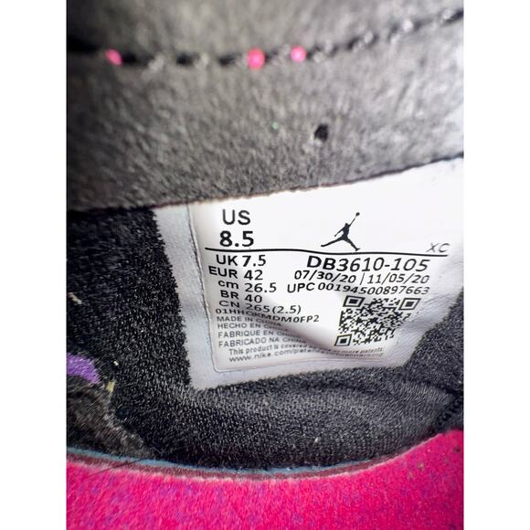 Excellent Condition - Size 8.5M - Air Jordan 1 Zoom Comfort \'Paris\' PSG main image 2